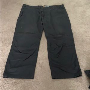 Carhartt work pants - loose fit.